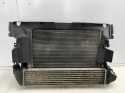 Komplet chłodnic Dacia Logan I Sandero 05-14r. 1.5 dCi intercooler chłodnica wody skraplacz klimatyzacji wiatrak wentylator
