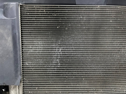 Komplet chłodnic Dacia Logan I Sandero 05-14r. 1.5 dCi intercooler chłodnica wody skraplacz klimatyzacji wiatrak wentylator