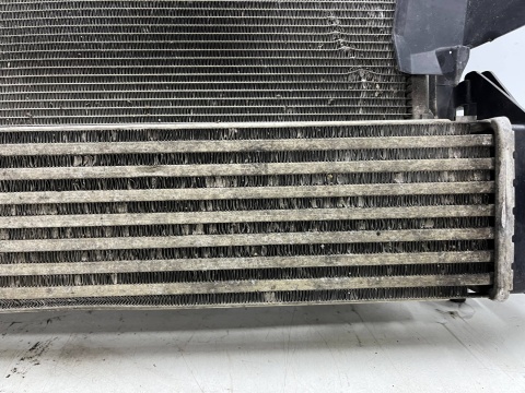 Komplet chłodnic Dacia Logan I Sandero 05-14r. 1.5 dCi intercooler chłodnica wody skraplacz klimatyzacji wiatrak wentylator