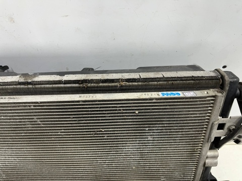 Komplet chłodnic Dacia Logan I Sandero 05-14r. 1.5 dCi intercooler chłodnica wody skraplacz klimatyzacji wiatrak wentylator