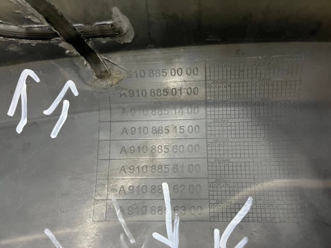 Zderzak przedni Mercedes W910 W907 Sprinter 3 III 18r.- przód A9108850000 Zderzak przedni Mercedes W910 W907 Sprinter 3 III 18r.- przód A9108850000