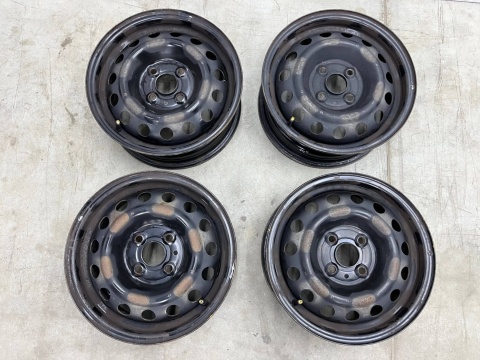 Felgi stalowe Hyundai Accent III i10 i20 Kia Rio II Picanto 05-11r. 14 cali 5,5jx14 ET46 4x100 KOMPLET 52910-1g100 529101g100