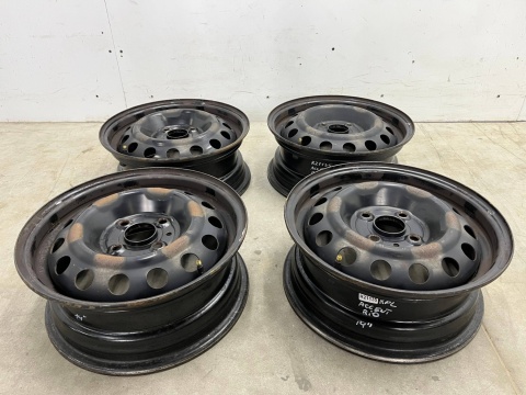 Felgi stalowe Hyundai Accent III i10 i20 Kia Rio II Picanto 05-11r. 14 cali 5,5jx14 ET46 4x100 KOMPLET 52910-1g100 529101g100 Felgi stalowe Hyundai Accent III i10 i20 Kia Rio II Picanto 05-11r. 14 cali 5,5jx14 ET46 4x100 KOMPLET 52910-1g100 529101g100
