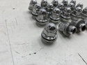 Nakrętki do felg aluminiowych Mitsubishi Kia Hyundai Toyota Lexus Mazda M12x1,5 ŁEB PŁASKI 37mm. do kół 20 sztuk na klucz 21