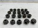 Nakrętki do felg stalowych Mitsubishi Kia Hyundai Toyota Lexus Mazda M12x1,5 Stożkowe gwint 16mm. do kół 20szt. klucz 21