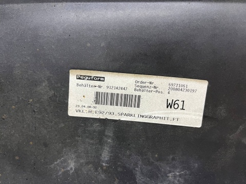 Zderzak tylny BMW 3 E92 E93 06-10r. Przedlift tył 4XPDC 7128244 Zderzak tylny BMW 3 E92 E93 06-10r. Przedlift tył 4XPDC 7128244