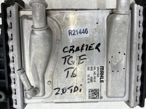 Chłodnica intercoolera VW Transporter T6 Crafter 2 II MAN TGE 2016r.- 2.0 TDi intercooler oryginalny gp677005 04l145749h Chłodnica intercoolera VW Transporter T6 Crafter 2 II MAN TGE 2016r.- 2.0 TDi intercooler oryginalny gp677005 04l145749h