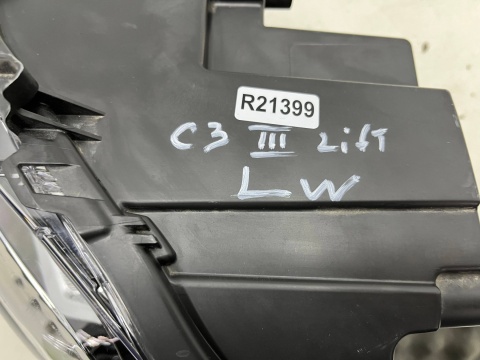 Lampa reflektor Citroen C3 III LIFT 20-24r. lewa przednia FULL LED VISION Europa oryginal lewy przód 9836267180