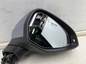 Lusterko Audi A4 B9 8w 15-24r. PRAWE elektryczne podgrzewane 14 pin kompletne EUROPA