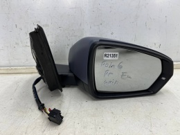 Lusterko VW Polo 6 VI 2g 17r.- PRAWE elektryczne podgrzewane 6 pin kompletne EUROPA