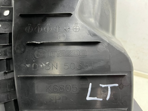 Nadkole Mazda 2 III DJ DL LIFT 19r.- lewe tylne osłona ORYGINAL lewy tył d43n50351 Nadkole Mazda 2 III DJ DL LIFT 19r.- lewe tylne osłona ORYGINAL lewy tył d43n50351