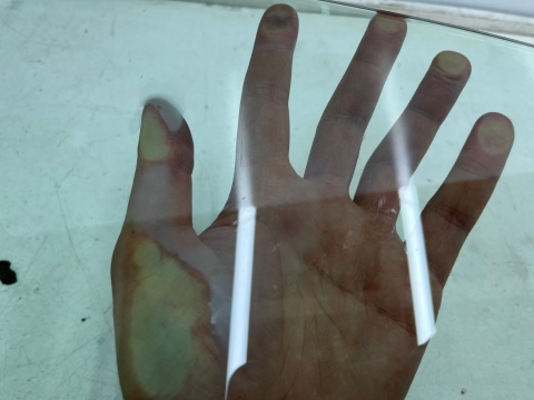 Szyba boczna Mazda CX-5 II CX5 II KF KB 17r.-  prawa przednia szyba PODWÓJNA z drzwi oryginalna prawy przód Szyba boczna Mazda CX-5 II CX5 II KF KB 17r.-  prawa przednia szyba PODWÓJNA z drzwi oryginalna prawy przód