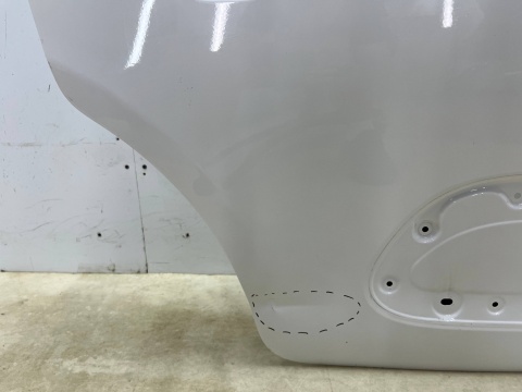 Drzwi Citroen C3 III 3 16-24r. prawe tylne prawy tył listwa