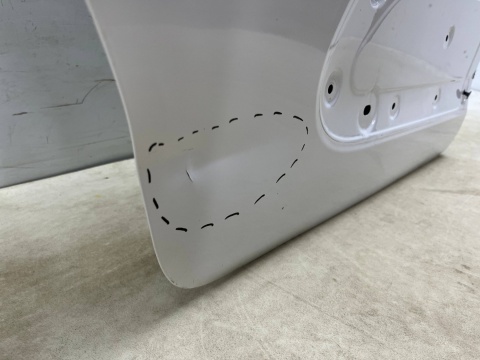 Drzwi Citroen C3 III 3 16-24r. prawe tylne prawy tył listwa