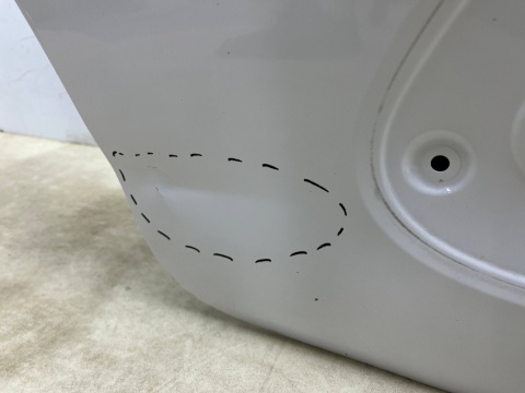 Drzwi Citroen C3 III 3 16-24r. prawe tylne prawy tył listwa