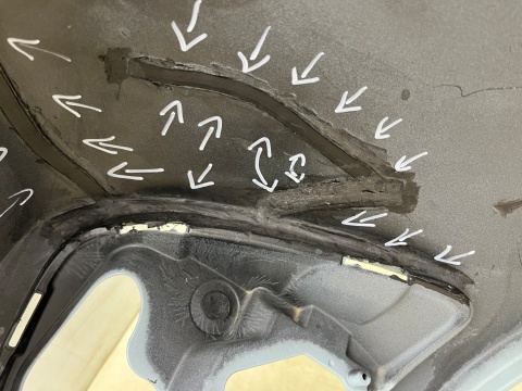 Zderzak przedni Honda Jazz Crosstar 20r.- przód 71101-TZA-J500