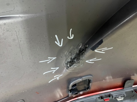 Zderzak tylny Renault Clio 5 V Mitsubishi Colt 7 VII 23r.- Lift tył 6XPDC 850237047R