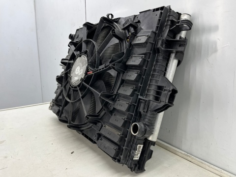 Komplet chłodnic VW Touareg II 7p5 Cayenne II 92a 10-18r. 3.0 TDi 3.6 v6 chłodnica wody skraplacz klimatyzacji wiatrak KPL Komplet chłodnic VW Touareg II 7p5 Cayenne II 92a 10-18r. 3.0 TDi 3.6 v6 chłodnica wody skraplacz klimatyzacji wiatrak KPL