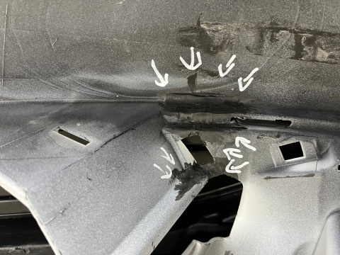 Zderzak przedni VW Polo 5 V 6C 14-17r. Lift przód 6C0807221 Zderzak przedni VW Polo 5 V 6C 14-17r. Lift przód 6C0807221