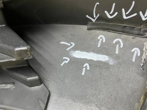 Zderzak przedni Mercedes W213 E-Klasa 16-20r. Przedlift przód 6XPDC A2138850238