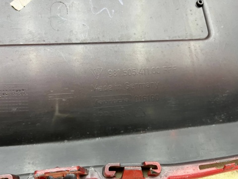 Zderzak tylny Porsche Boxster Cayman 981 12-16r. tył 98150541100 Zderzak tylny Porsche Boxster Cayman 981 12-16r. tył 98150541100