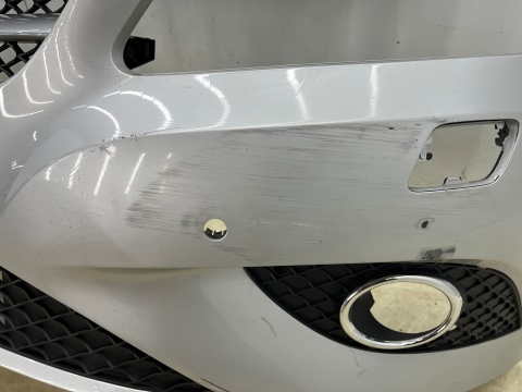 Zderzak przedni Mercedes W176 A-Klasa 12-15r. Przedlift przód 6XPDC spryski A1768850025