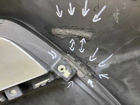 Zderzak przedni Mitsubishi ASX I 12-16r. Lift przód 6400F649ZZ Zderzak przedni Mitsubishi ASX I 12-16r. Lift przód 6400F649ZZ