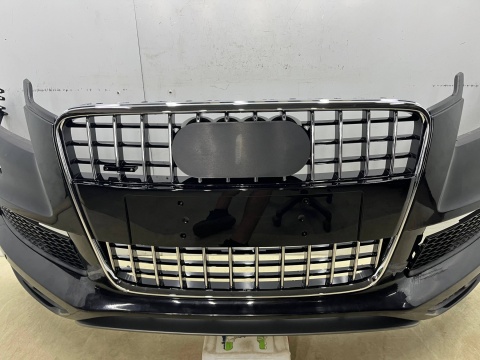 Zderzak przedni Audi Q7 4L S-Line Sline 09-15r. Lift przód PDC spryski 4L0807437L Zderzak przedni Audi Q7 4L S-Line Sline 09-15r. Lift przód PDC spryski 4L0807437L