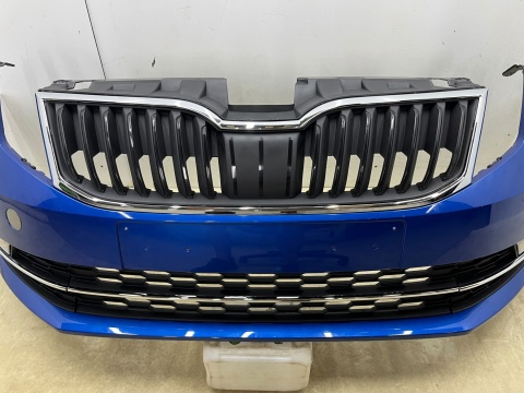 Zderzak przedni Skoda Octavia 3 III 16-19r. Lift przód spryski 5E0807221N Zderzak przedni Skoda Octavia 3 III 16-19r. Lift przód spryski 5E0807221N