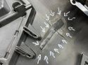 Zderzak przedni VW Tiguan 1 I 11-16r. Lift przód 6XPDC spryski 5N0807221K