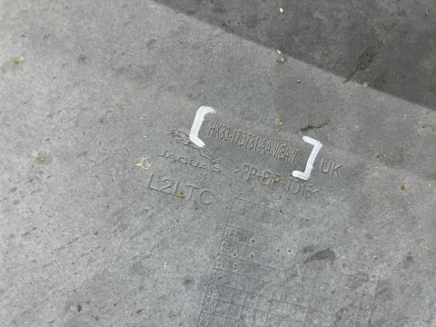 Zderzak tylny Jaguar F-Pace 16-20r. Przedlift tył 6XPDC HK83-17D781-AAW