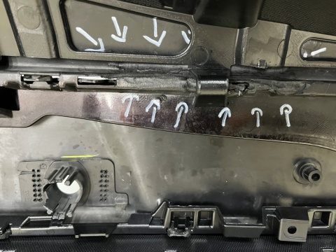 Zderzak przedni Opel Astra J 4 IV 12-15r. Lift przód 6XPDC 13368660 Zderzak przedni Opel Astra J 4 IV 12-15r. Lift przód 6XPDC 13368660