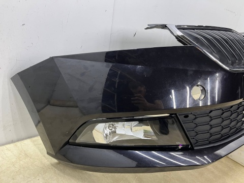 Zderzak przedni Skoda Fabia 3 III 18-21r. Lift przód 6V0807221F Zderzak przedni Skoda Fabia 3 III 18-21r. Lift przód 6V0807221F