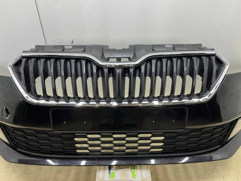 Zderzak przedni Skoda Fabia 3 III 18-21r. Lift przód 6V0807221F Zderzak przedni Skoda Fabia 3 III 18-21r. Lift przód 6V0807221F