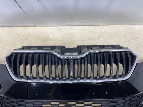 Zderzak przedni Skoda Fabia 3 III 18-21r. Lift przód 6V0807221F Zderzak przedni Skoda Fabia 3 III 18-21r. Lift przód 6V0807221F