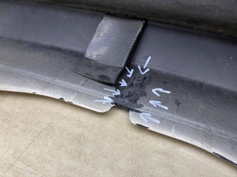 Zderzak tylny Honda Jazz 3 III 11-15r. Lift tył 4XPDC 71501-TF0X-ZX00