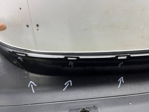 Zderzak tylny Mercedes W213 E-Klasa 16-20r. Przedlift tył sedan 6XPDC A2138850025