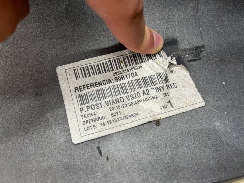 Zderzak tylny Mercedes W447 Vito 3 III 14-23r. tył 6XPDC A4478851225