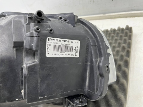 Lampa reflektor BMW 1 E81 E82 E87 E88 LIFT 09-13r. lewa przednia zwykła H7 ORYGINALNA lewy przód EUROPA 7249649