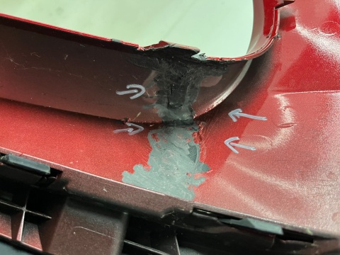 Zderzak przedni MG ZS 2 II 24r.- przód P11406558 Zderzak przedni MG ZS 2 II 24r.- przód P11406558