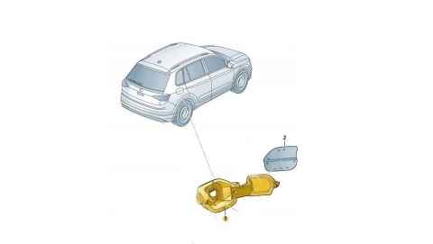 Klapka wlewu paliwa Skoda Kodiaq I 16-24r. NOWA z otworem na AdBlue osłona oryginalna 565809702 565809702 Klapka wlewu paliwa Skoda Kodiaq I 16-24r. NOWA z otworem na AdBlue osłona oryginalna 565809702 565809702