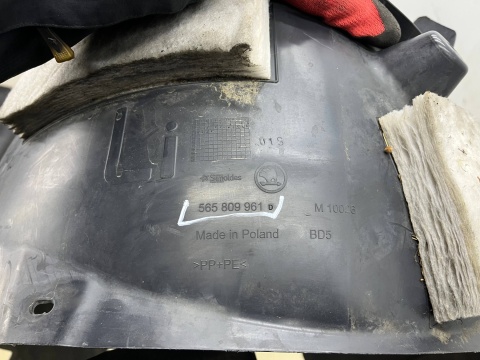 Nadkole Skoda Kodiaq I LIFT 21-24r. lewe przednie ORYGINALNE lewy przód 565809961d Nadkole Skoda Kodiaq I LIFT 21-24r. lewe przednie ORYGINALNE lewy przód 565809961d