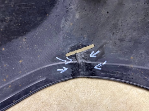 Zderzak tylny Toyota Prius + Plus 12-15r. Przedlift tył 52159-47070 Zderzak tylny Toyota Prius + Plus 12-15r. Przedlift tył 52159-47070