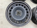 Felgi stalowe Felga Opel Corsa Tigra Astra 15 cali 6,5jx15 ET35 4x100 KOMPLET 2150164