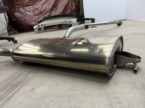 Wydech Toyota Auris 2 II E18 12-18r. 1.8 Hybrid NOWY tłumik końcowy oryginalny 17430-0T201