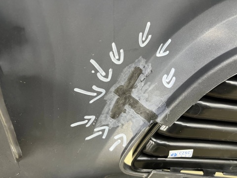 Zderzak przedni Mercedes W205 C-Klasa 14-18r. przedlift przód 6XPDC A2058800125 Zderzak przedni Mercedes W205 C-Klasa 14-18r. przedlift przód 6XPDC A2058800125