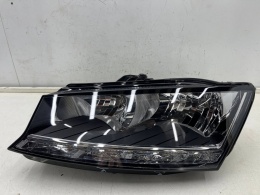 Lampa reflektor Skoda Fabia 3 III LIFT 18-22r. lewa przednia zwykła ORYGINALNA Europa lewy przód 6v1941015d