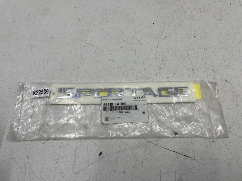 Znaczek Kia Sportage 3 III 10-15r. NOWY napis znaczek emblemat na klapę bagażnika ORYGNALNY 863103w000