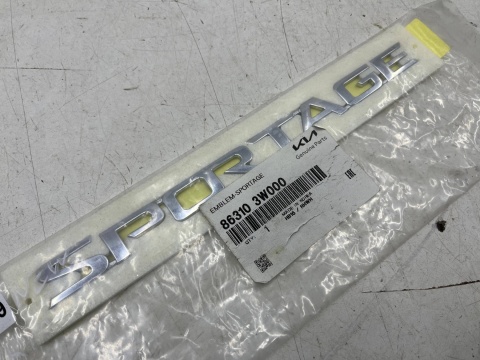 Znaczek Kia Sportage 3 III 10-15r. NOWY napis znaczek emblemat na klapę bagażnika ORYGNALNY 863103w000