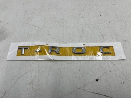 Znaczek VW T-Roc TRoc 2017r.- NOWY napis znaczek emblemat na klapę bagażnika ORYGNALNY 2ga853687a